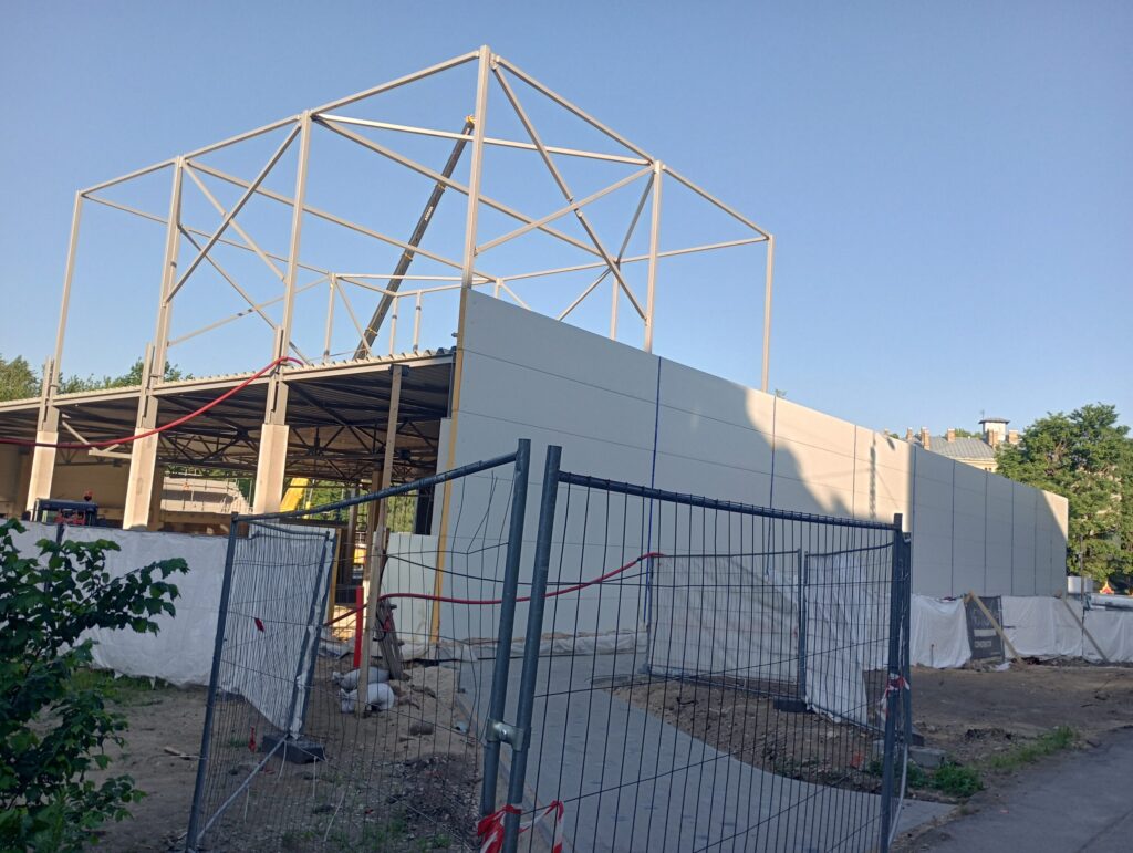 RIMI Firsa Sadovņikova iela (Firsa Sadovņikova iela 14) - Food store - construction photos