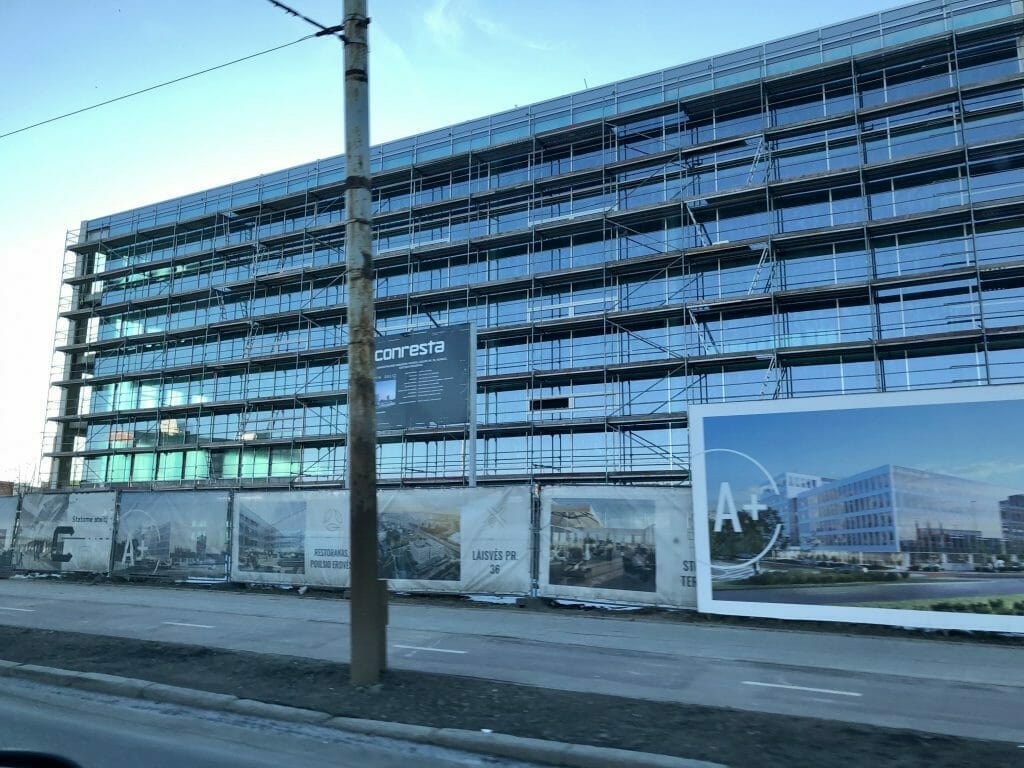 Freedom 36 (Laisvės pr. 36) - Office center - construction photos