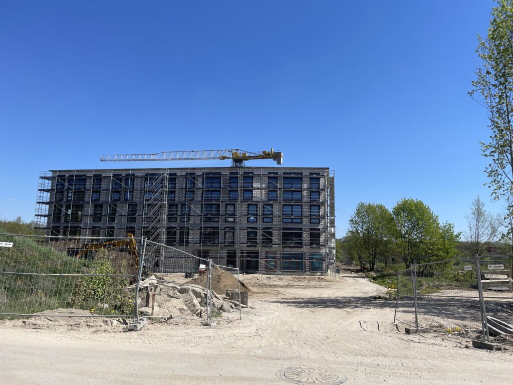 Danės Krantas 1 etapas (A, B) (Senvagės g. 3) - Multi apartment - construction photos