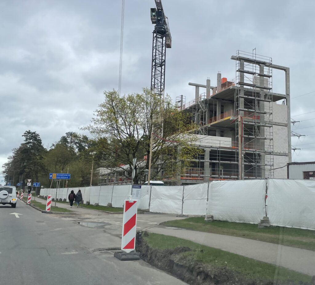 Nemenčinės pl. 13A | Pastatas 2 (Nemenčinės pl. 13A) - Co-living - construction photos