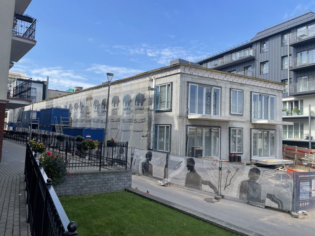 Šaltinių namai | Attico 2 etapas (Aguonų g. 8) - Multi apartment, Other commercial - construction photos