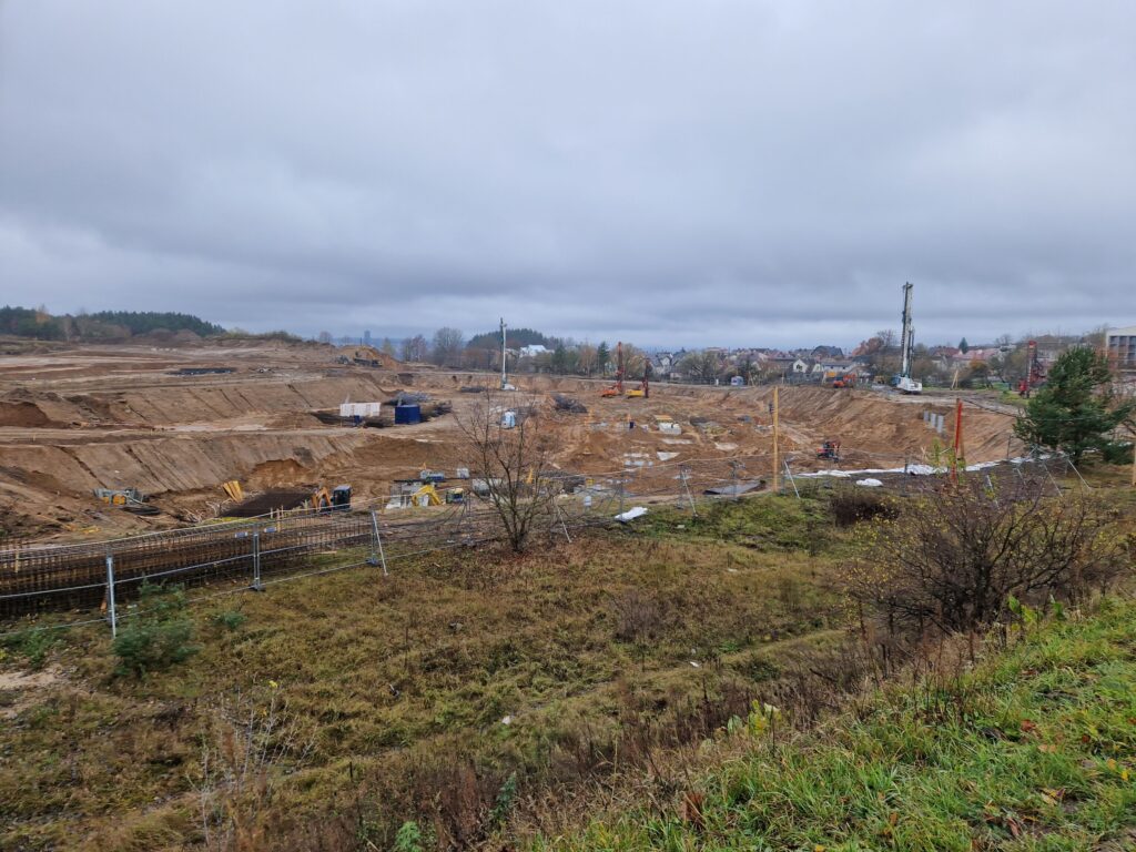 Daugiafunkcis sveikatinimo, ugdymo, švietimo, kultūros ir užimtumo kompleksas 1 etapas (stadionas) (Ozo g. 27) - Stadium - construction photos