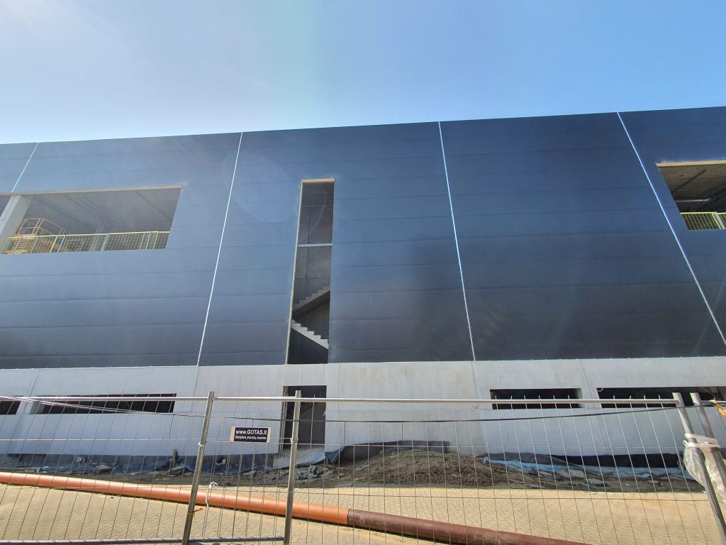 PC PIKAS (Ukmergės g. 221) - Shopping center - construction photos