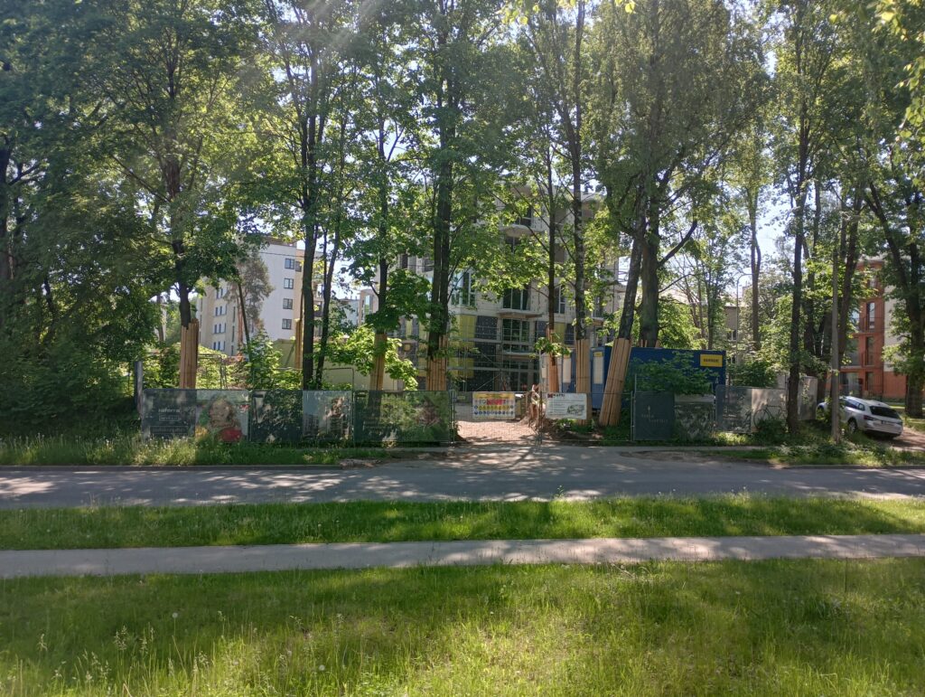 Parka kvartāls 2 kārta (Mazā Stērstu 6) - Multi apartment - construction photos