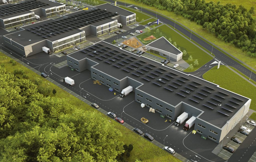 LEZ verslo parkas (Jėgainės g. 3, Biruliškių k., Karmėlavos sen.) - Business park, Other commercial, Warehouse / Distribution center - visualization