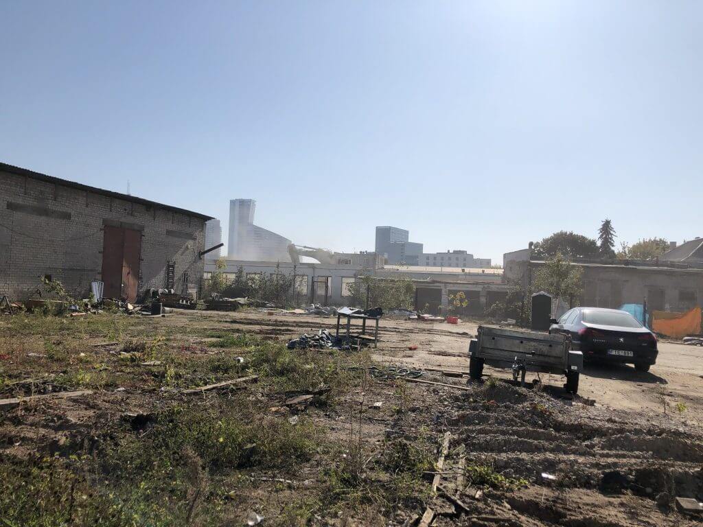 Naujasis Skansenas 1 etapas (Linkmenų g. 15) - Multi apartment - construction photos