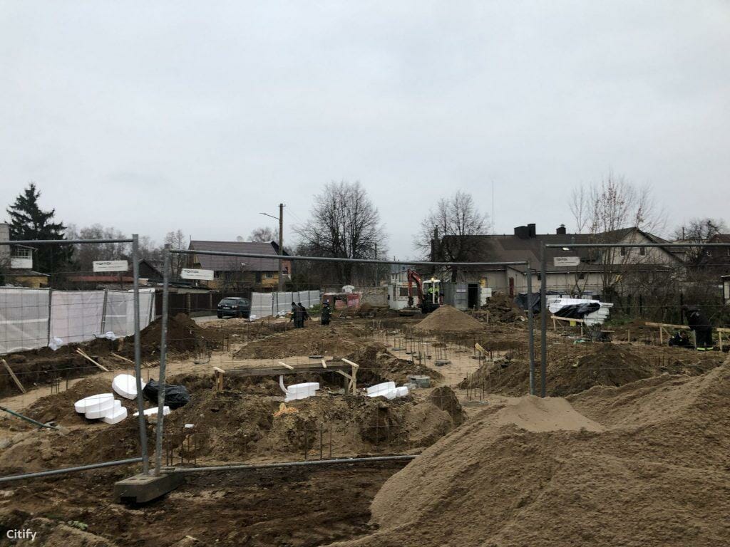 Naujoji Panemunė (Kampiškių g. 2D) - Multi apartment - construction photos