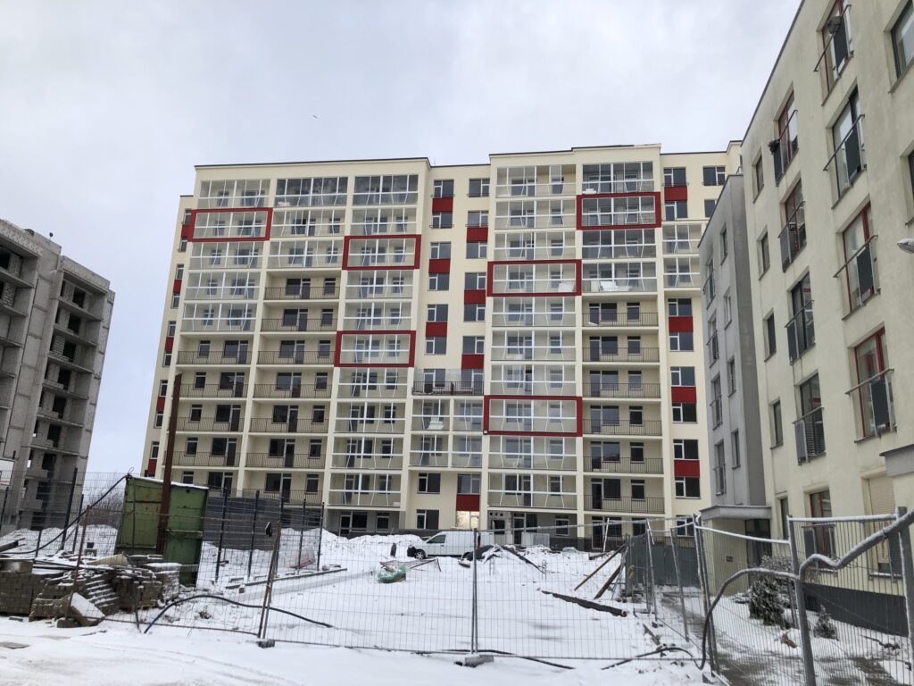 Rygos namai (Rygos g. 46) - Korterelamu - ehituse fotod