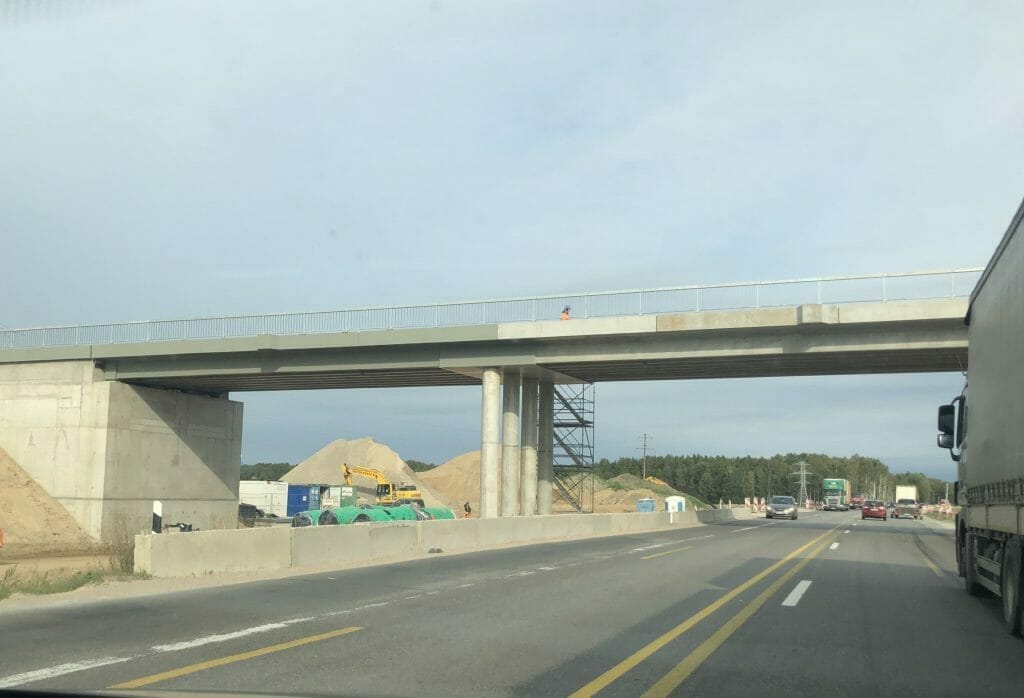 A1 Giraitės atkarpa (viadukas) 102 - 107 km. (A1) - Kelias - statybų nuotraukos