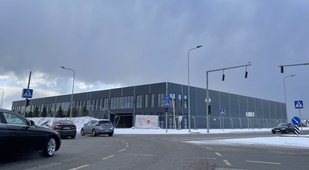 West Garden 1 etapas (Vakarinė g. 2) - Warehouse / Distribution center - construction photos