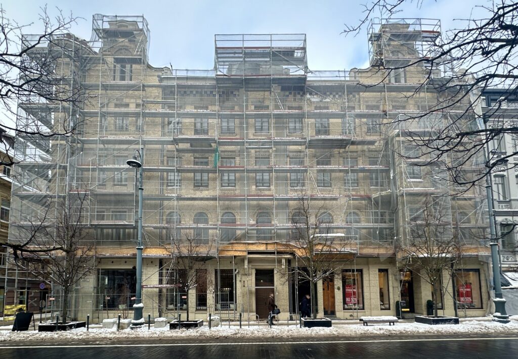 Gedimino pr. 39 (Gedimino pr. 39) - Multi apartment - construction photos