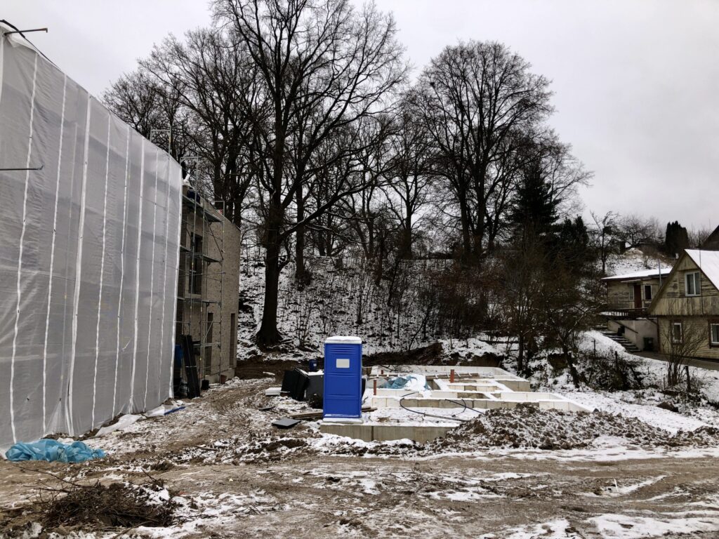 Markučių g. 40 (Markučių g. 40) - Row housing - construction photos