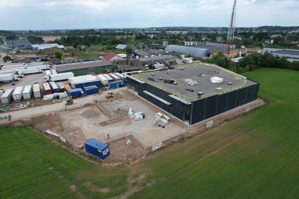 Rimi Nesvyžiaus g. 20 (Nesvyžiaus g. 20) - Food store - construction photos