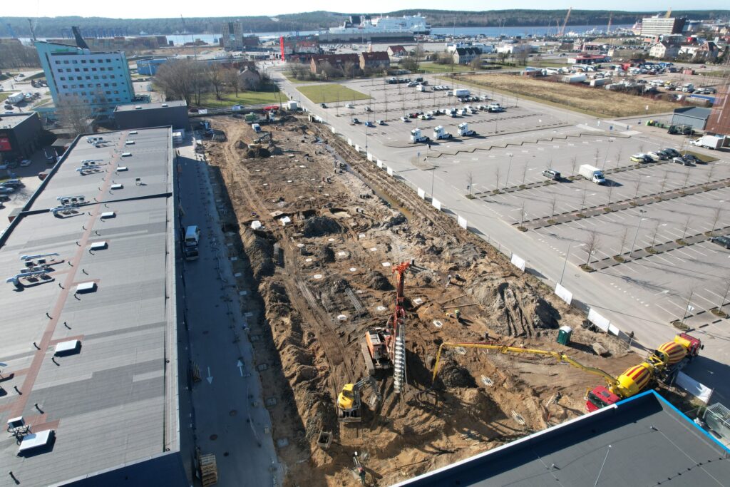 STOCK-O 2 etapas (Baltijos pr. 26A) - Shopping center - construction photos