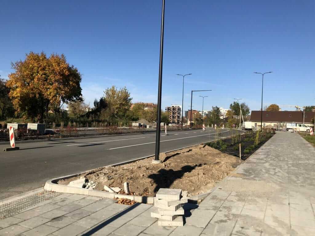 Kernavės g. (Kernavės g.) - Bike path, Street - construction photos
