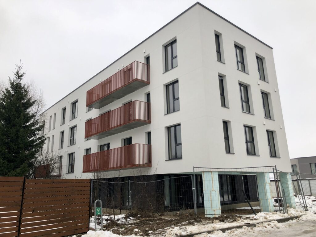 Moldovos 18 (Moldovos g. 18) - Multi apartment - construction photos