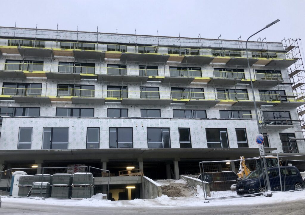 Kapsų 19A (Kapsų g. 19A) - Multi apartment - construction photos