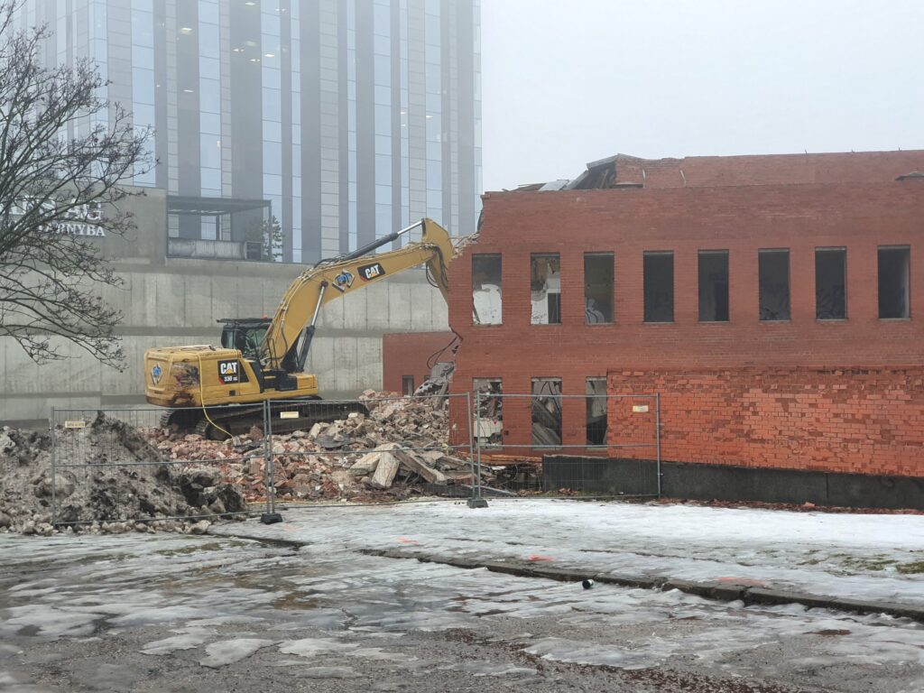 PC PIKAS (Ukmergės g. 221) - Shopping center - construction photos