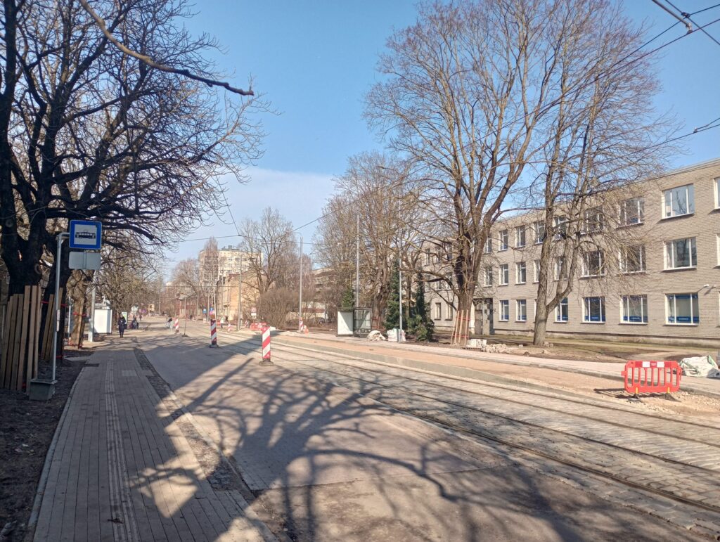 7. tramvaja maršruts - Rīgas tramvaja infrastruktūras pielāgošana zemās grīdas tramvaja parametriem (Latgales iela) - Railroad, Street - construction photos