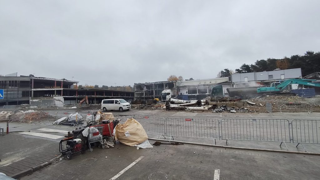 PC Mada rekonstrukcija (Viršuliškių g. 40, 42) - Shopping center - construction photos