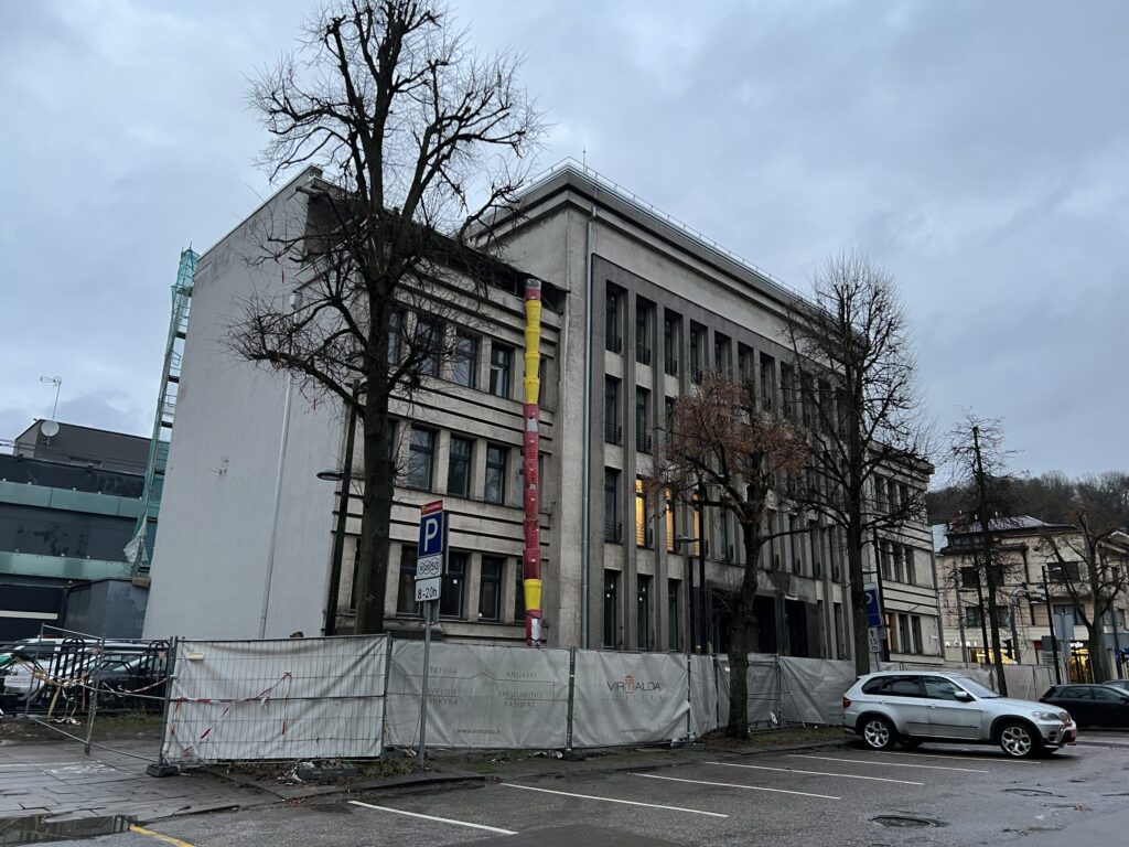 Kauno apskrities vyriausiasis policijos komisariatas Vytauto pr. (Vytauto pr. 91) - Administrative - construction photos