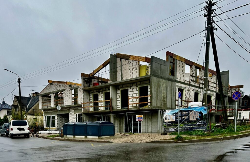 Batoro 34 (Stepono Batoro g. 34) - Multi apartment, Office center - construction photos