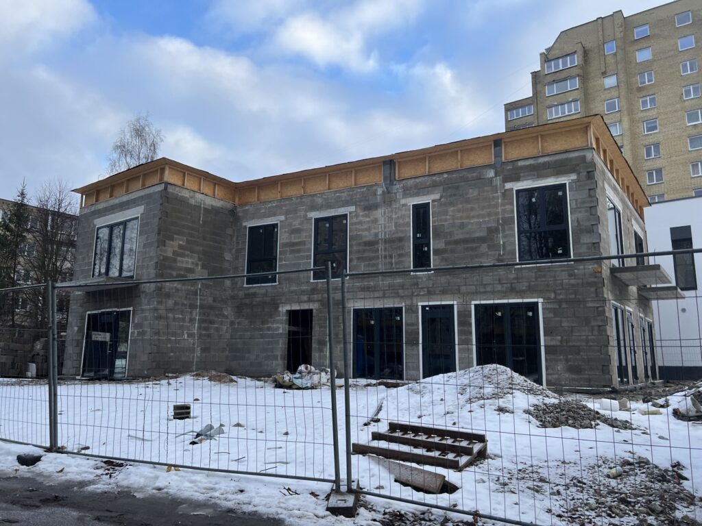 V. Krėvės pr. 121 (V. Krėvės pr. 121) - Clinic - construction photos