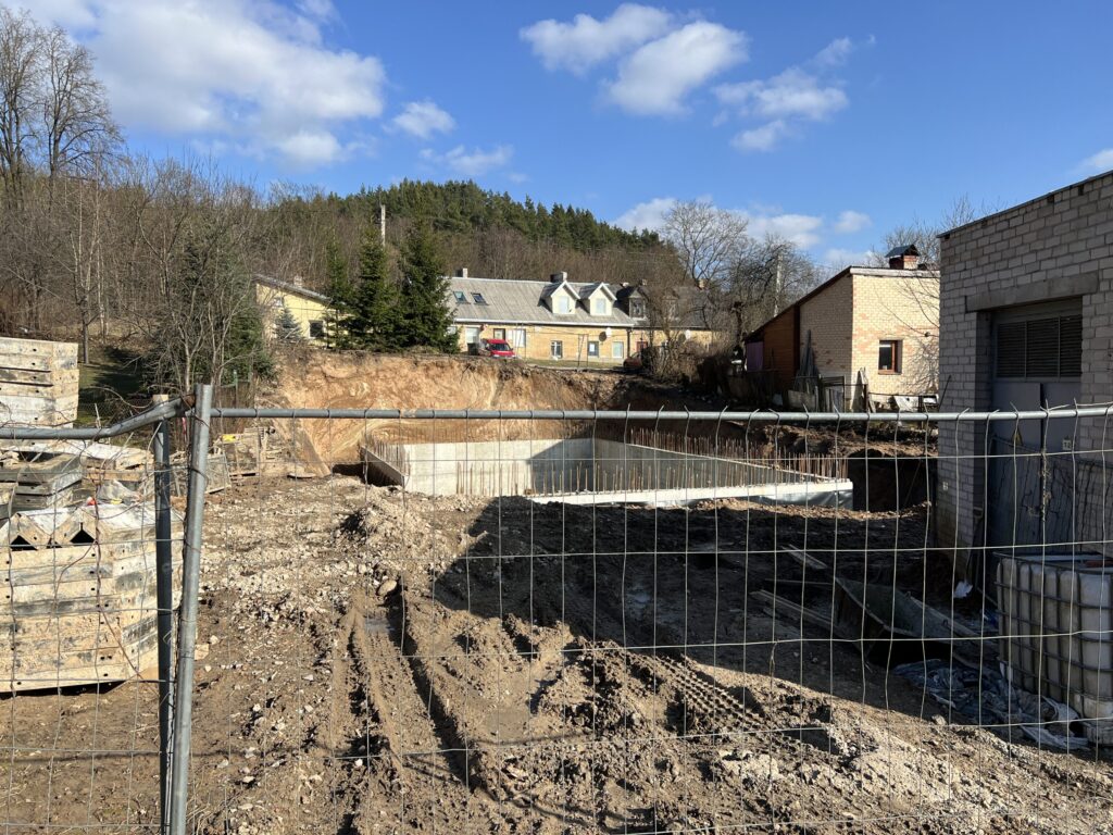 UP home 1 etapas (Želvos g. 3) - Multi apartment - construction photos