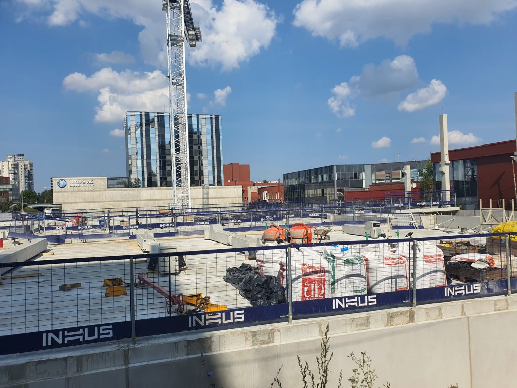 PC PIKAS (Ukmergės g. 221) - Shopping center - construction photos