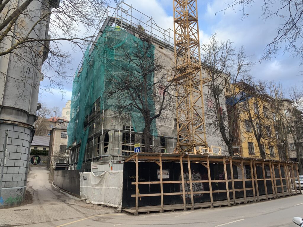 V. Putvinskio g. 36 (V. Putvinskio g. 36) - Multi apartment - construction photos