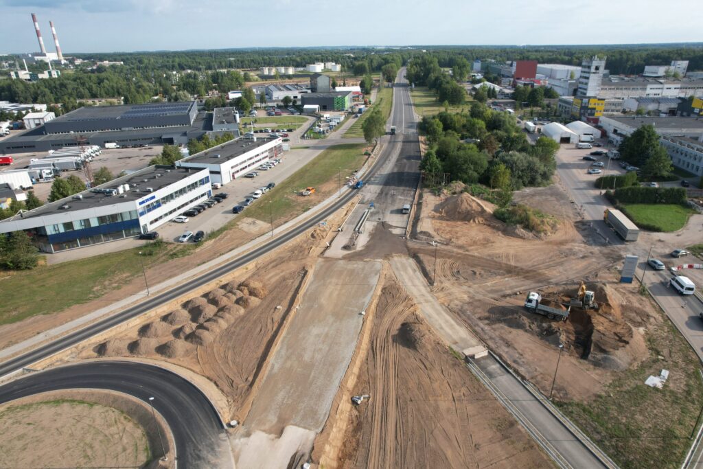 Kauno pietrytinis aplinkelis 1 etapas (Pietrytinis aplinkkelis) - Road - construction photos