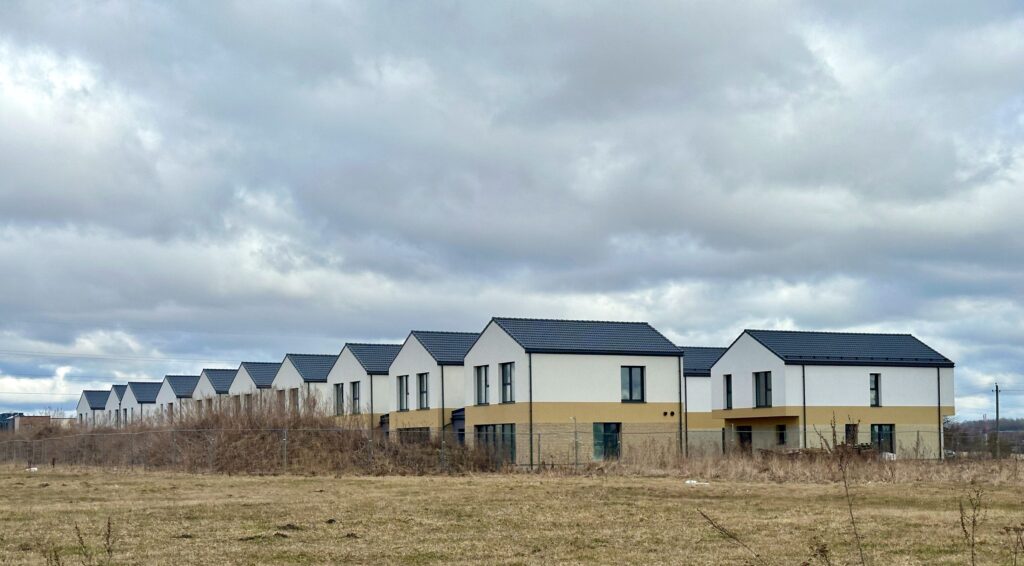 Kalnėnų namai (Keltų g. 10, 12, 18) - Row housing - construction photos