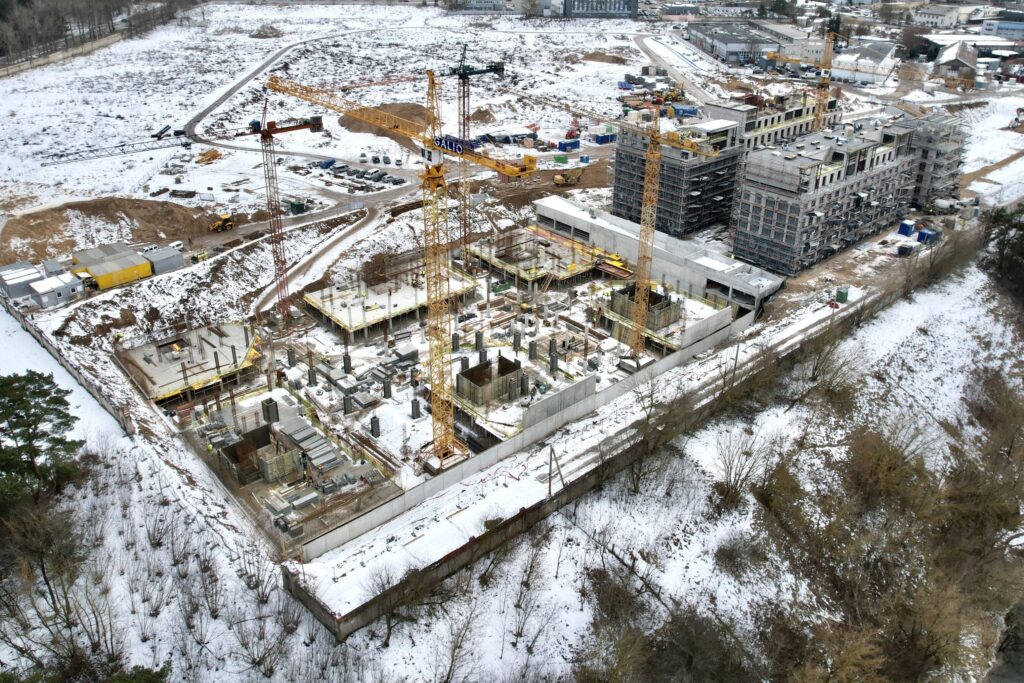 reVINGIS Park Space (Geležinio Vilko g. 2) - Multi apartment - construction photos