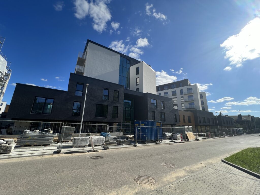 Žvėryno City (Paribio g. 12) - Multi apartment - construction photos