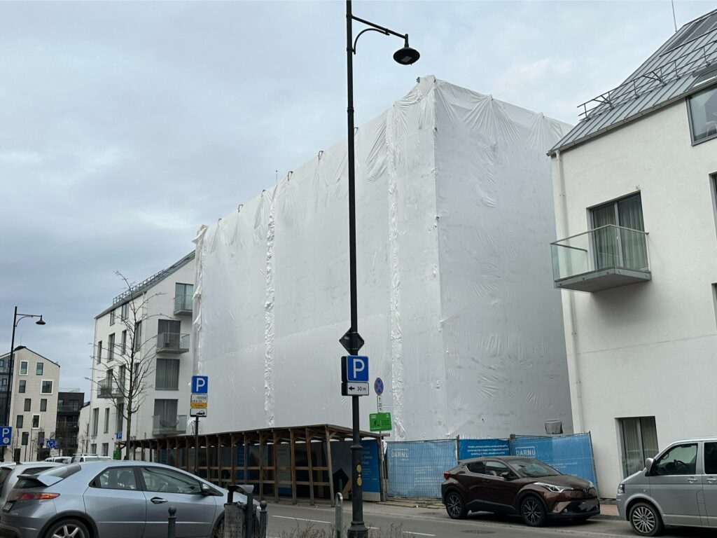 PAUPYS 11 etapas (Aukštaičių g. 14) - Daugiabutis - statybų nuotraukos