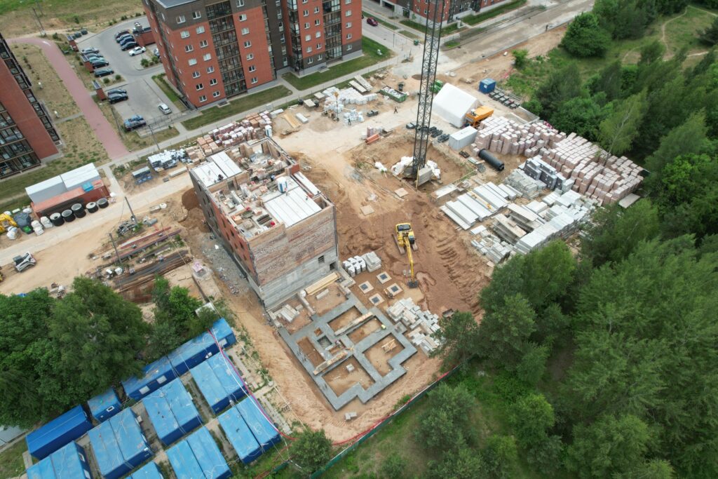 Arkada 3 etapas Grigalaukio g. 15 (Grigalaukio g. 15) - Multi apartment - construction photos