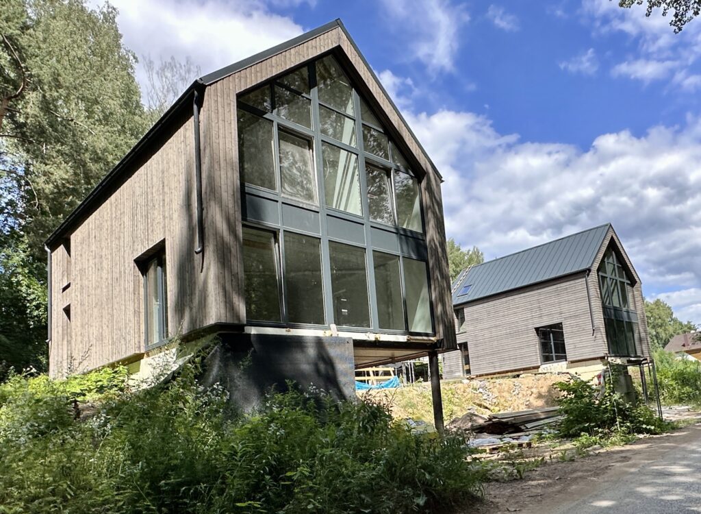 Pupojų g. 32, 34 (Pupojų g. 32, 34) - Private house community - construction photos