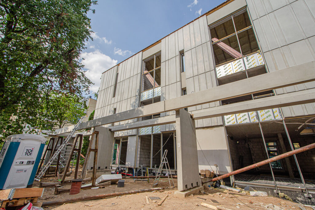 Lūšių 19 (Lūšių g. 19) - Row housing - construction photos