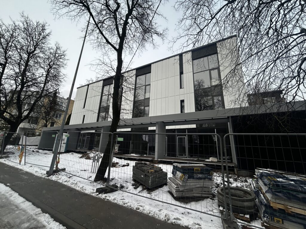 Lūšių 19 (Lūšių g. 19) - Row housing - construction photos