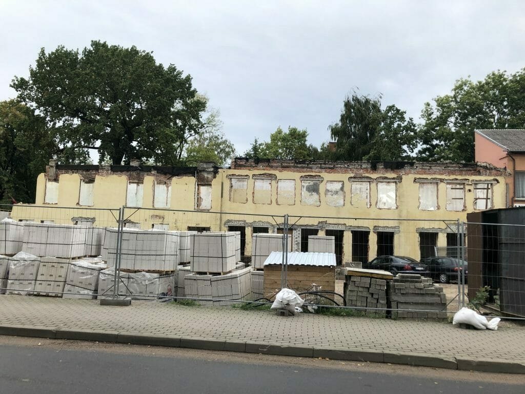 D11 (S. Daukanto g. 11) - Multi apartment - construction photos