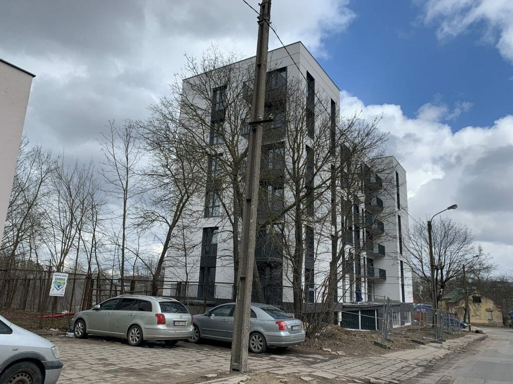 Storyline (Algirdo g. 85) - Multi apartment - construction photos