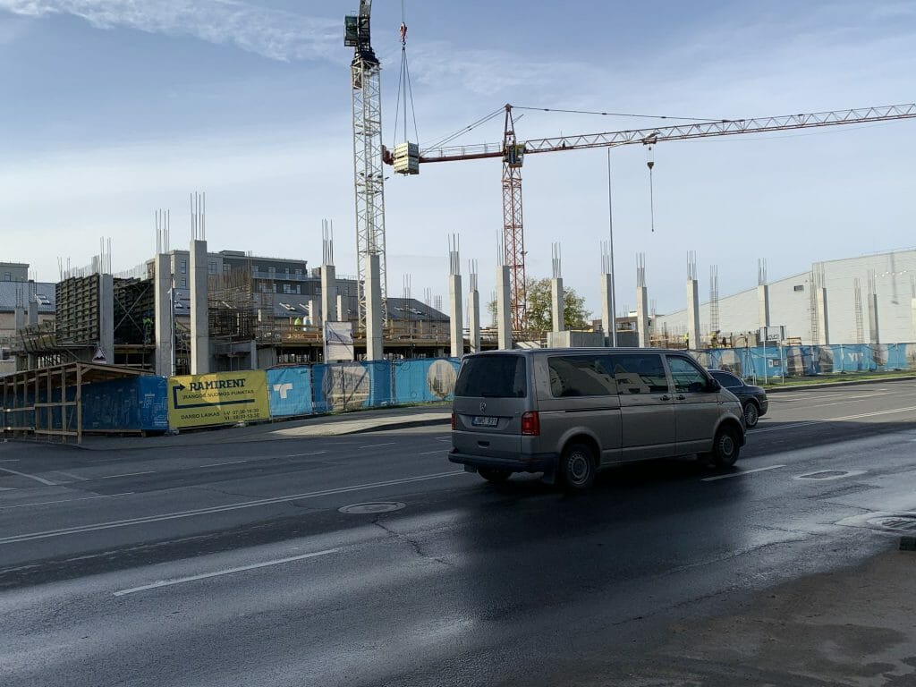 Žalgirio 112 (Žalgirio g. 112) - Biroju centrs - būvdarbu attēli