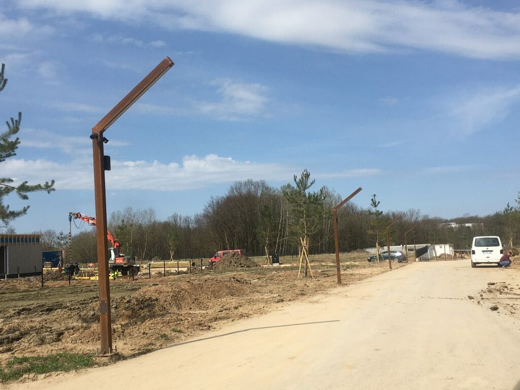 NOA namai (Perkūno al., Pūgos al., Kaitros al., Vandenio al.) - Private house community - construction photos