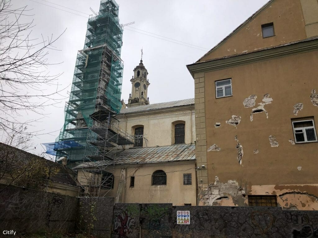 Piligrimų namai Misionierių (Subačiaus g. 26) - Cultural center, Hotel - construction photos
