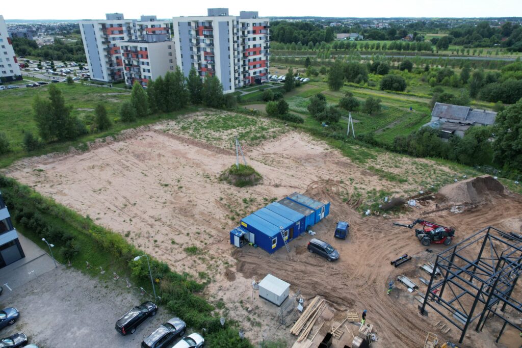City Storage Ukmergės g. 326 (Ukmergės g. 326) - Warehouse / Distribution center - construction photos
