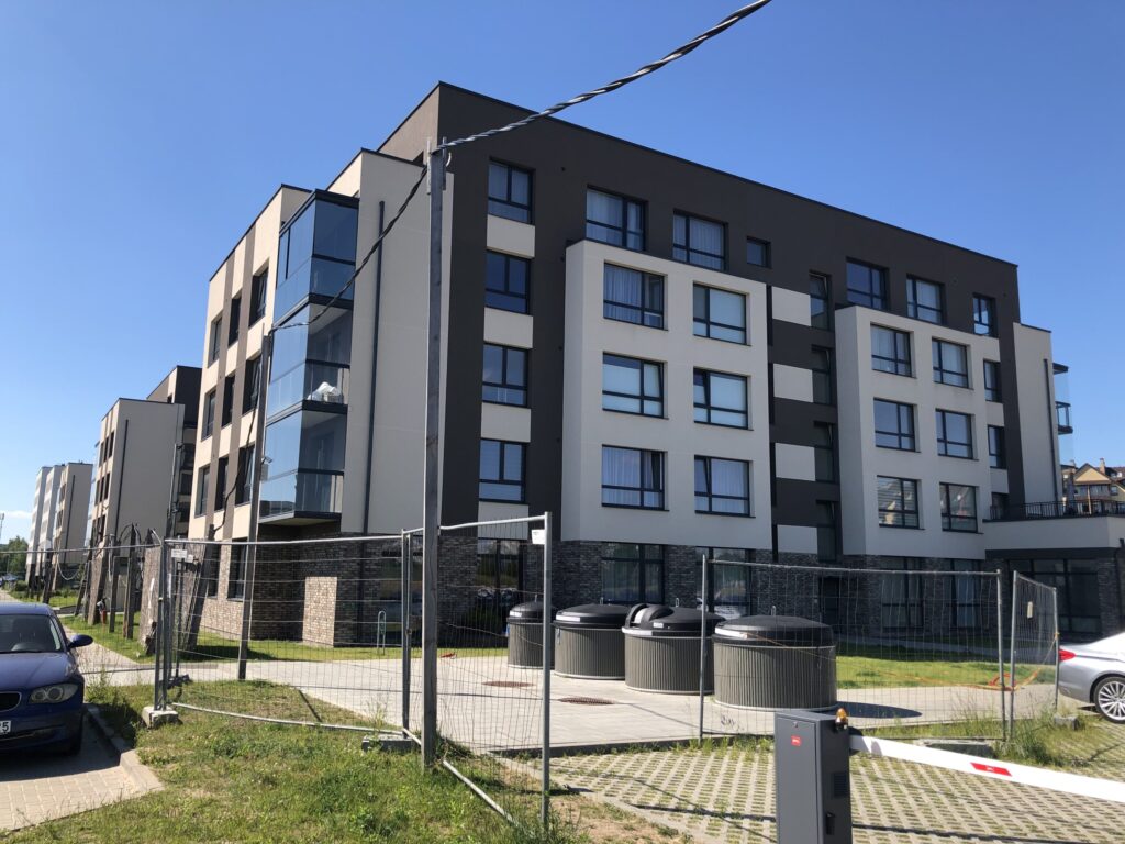 Bitėnų oazė 1-2 etapai (Bitėnų g. 3D, 1B) - Multi apartment - construction photos