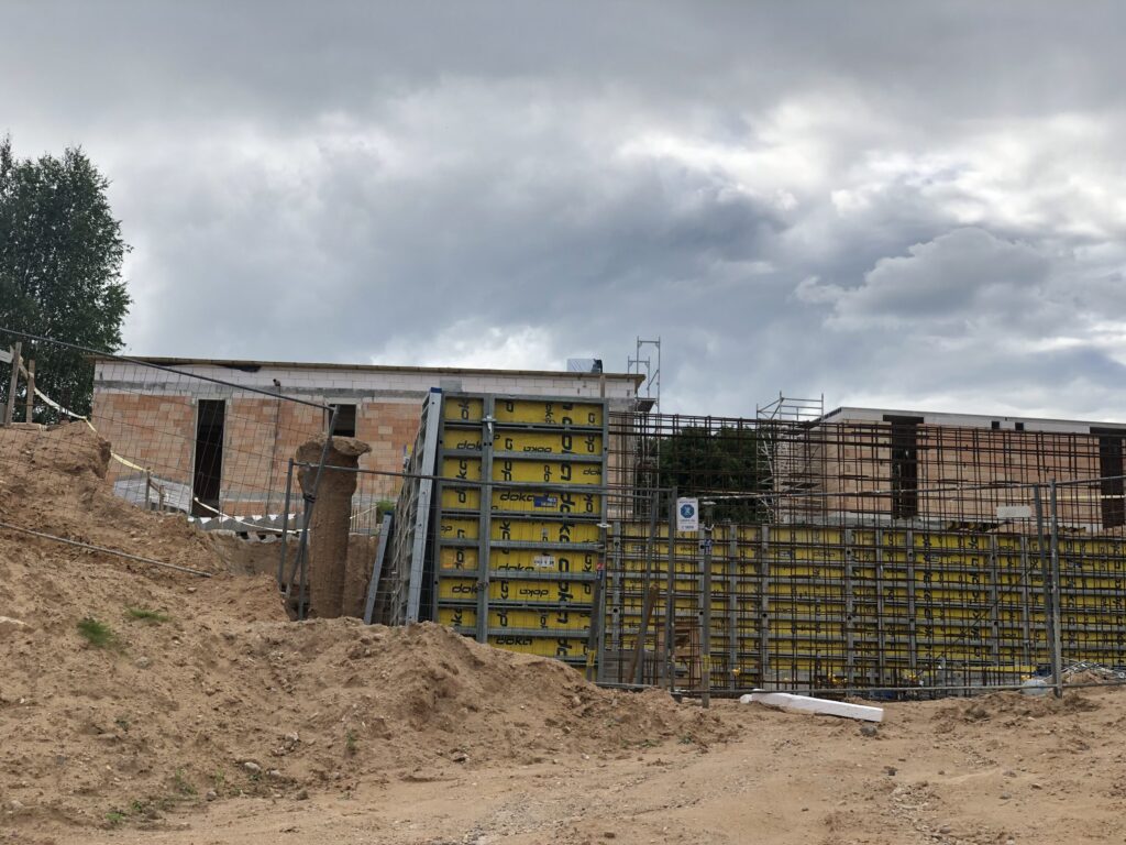 MO Garden 1 etapas (sublokuoti namai) (Mozūriškių g. 188, 200, 202, 204, 206, 208, 210, 212, 222, 224, 226, 228) - Row housing - construction photos