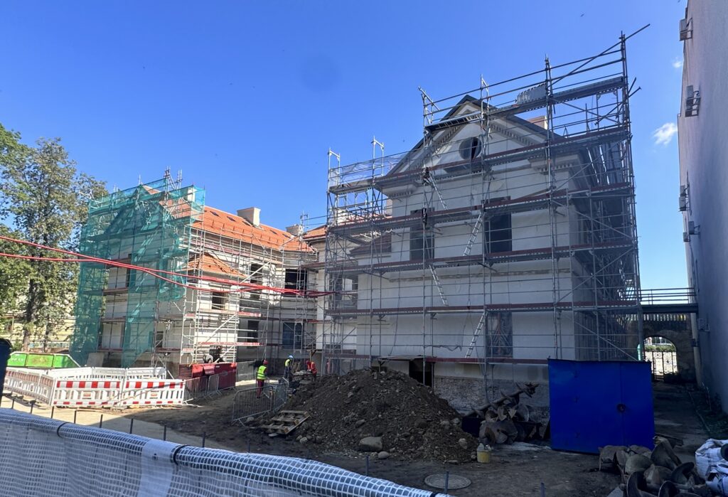 Radvilų valda Žygimantų g. 3 (Žygimantų g. 3) - Office center - construction photos