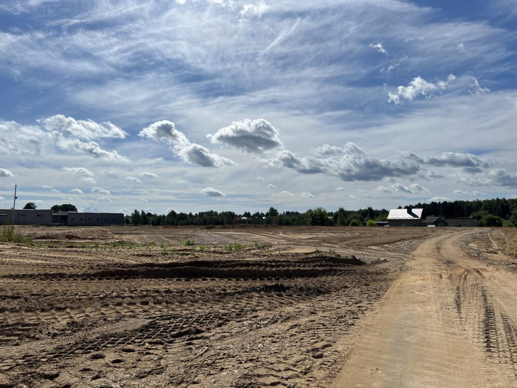 Teltonika High Tech Hill 1 etapas (spausdintinio montažo plokščių (PCB) gamykla) (Gaujos g. 4) - Light manufacturing - construction photos