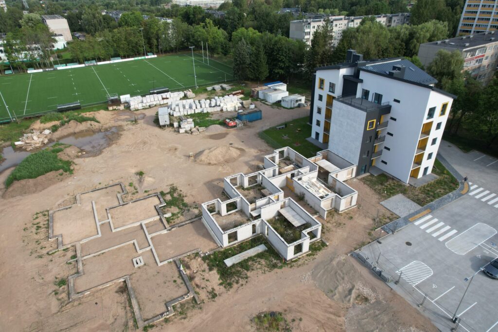 Paparčio žiedas 2 etapas (Partizanų g. 192B) - Multi apartment - construction photos